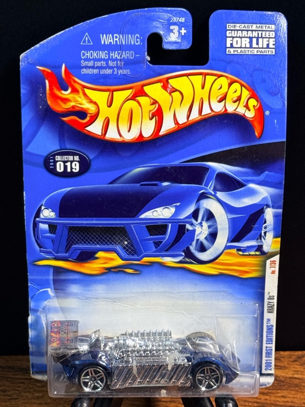 HOT WHEELS 2001 First Editions “Krazy 8s” No. 7/36